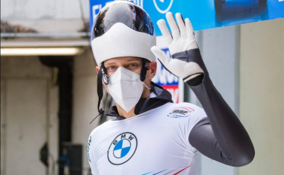 Российский скелетонист одержал третью победу подряд на этапе Кубка Европы